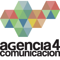 logotipo agencia 4 comunicación